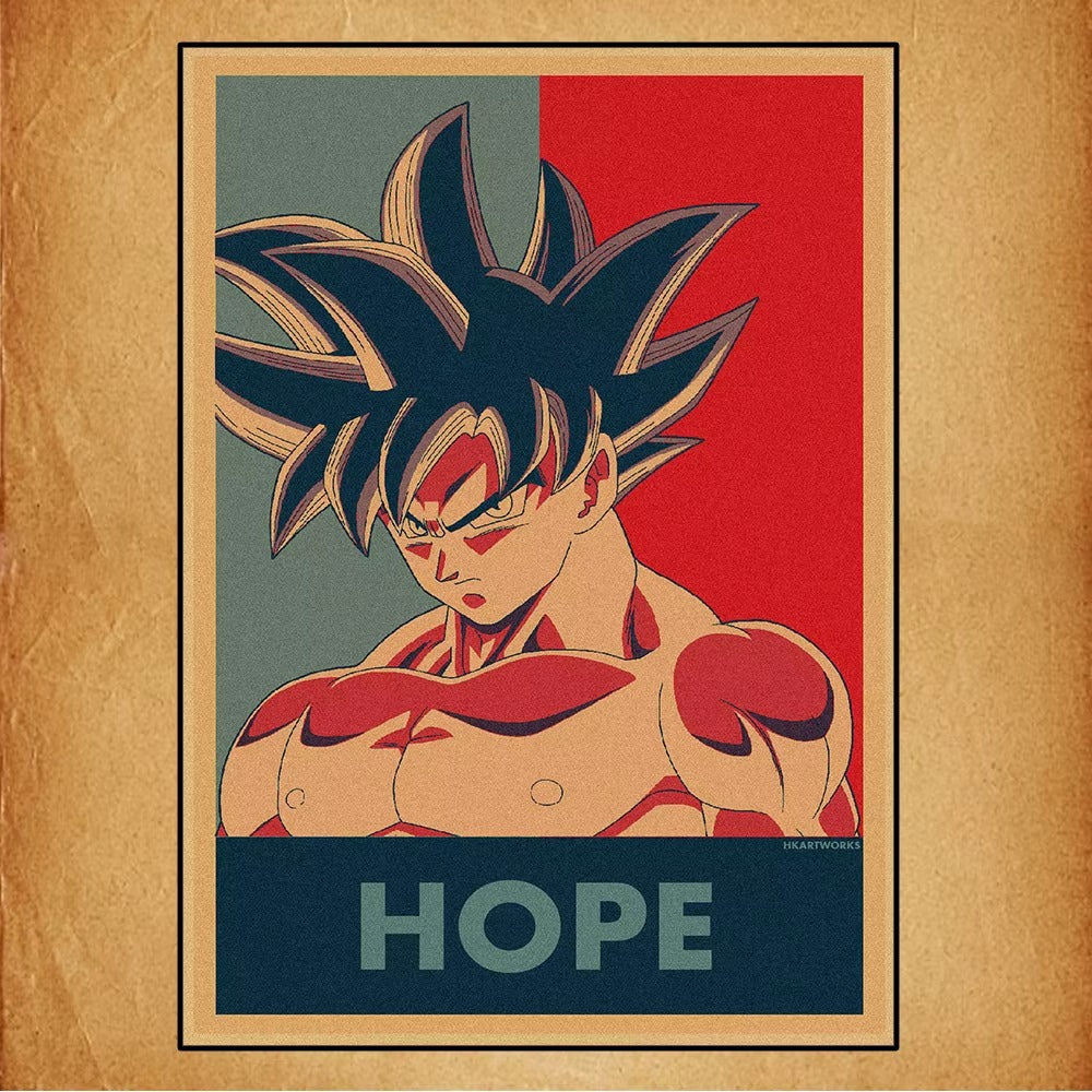 Toile murale affiche Dragon Ball Z