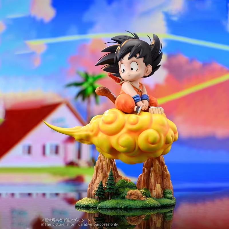 Figurine Dragon Ball Z Sangoku nuage magique