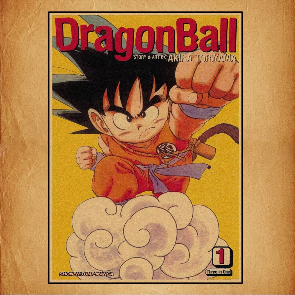 Toile murale affiche Dragon Ball Z
